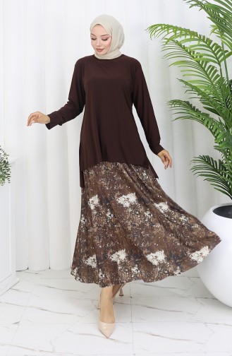 Ensemble Couleur Brun 2073-04