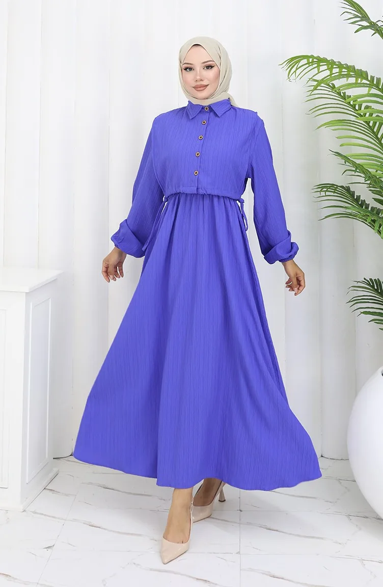 Robe Boléra En Crêpe 2072-01 Saks 2072-01