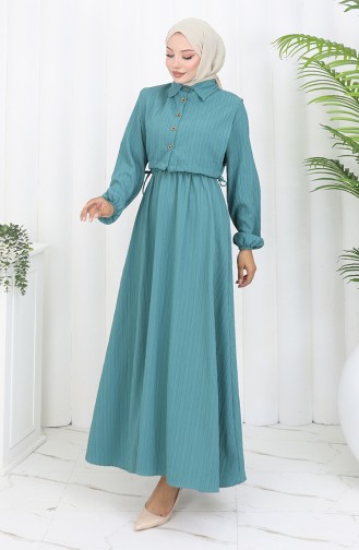 Robe Hijab Vert 2072-04