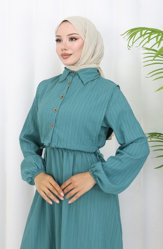 Robe Hijab Vert 2072-04