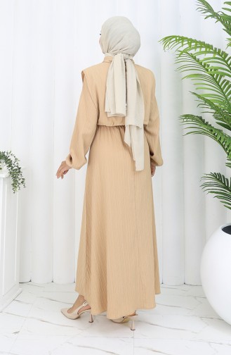 Robe Hijab Beige 2072-05
