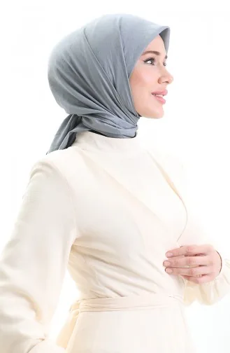 Madame Mary Franse Voile Sjaal 19098-02 Gerookt 19098-02