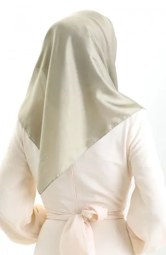 Madame Mary Französischer Voile Schal 19098-08 Khaki 19098-08