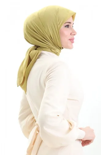 وشاح مدام ماري الفرنسي 19098-09 أخضر زيتي 19098-09