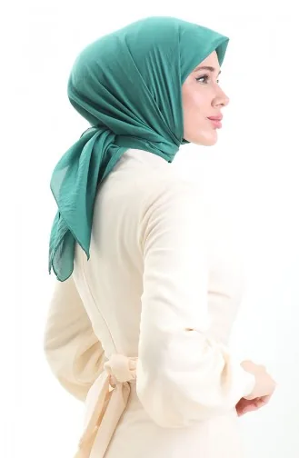 وشاح مدام ماري الفرنسي 19098-10 أخضر زمردي 19098-10