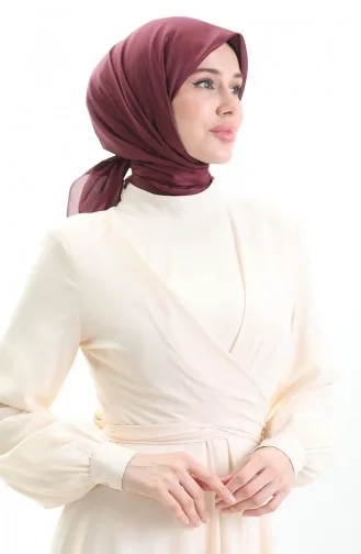 Écharpe En Voile Français Madame Mary 19098-11 Bordeaux 19098-11