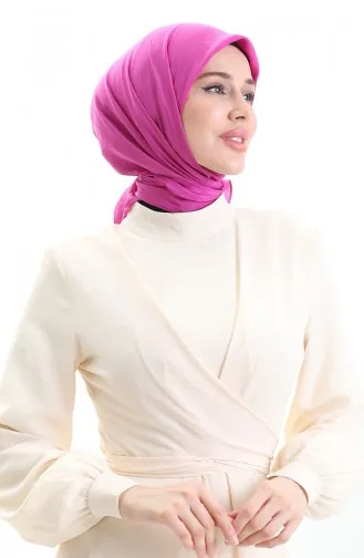 Madame Mary Franse Voile Sjaal 19098-12 Fuchsia 19098-12