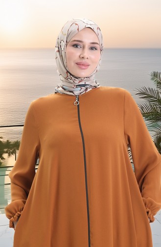 Mustard Abaya 4106-01