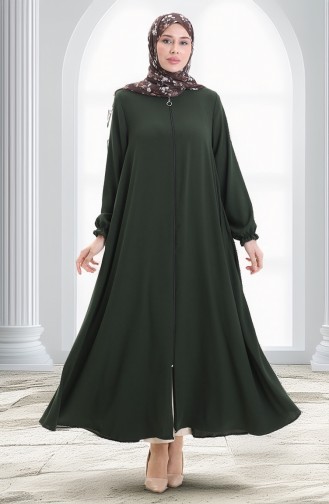 Smaragdgrün Abayas 4106-02