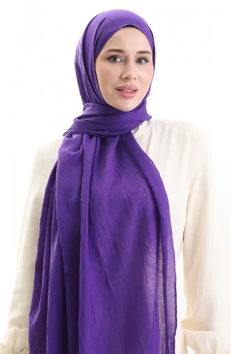 Bambu Şal 70281-51 Koyu Eflatun