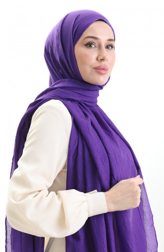 شال بنفسجي غامق 70281-51