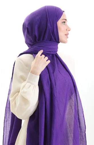 Bambu Şal 70281-51 Koyu Eflatun