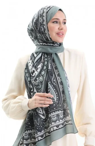 Etnik Desen soft Şal 70295-09 Çağla Yeşili