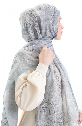Light Blue Shawl 82001-02
