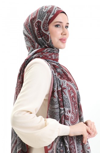 Claret Red Shawl 82001-05