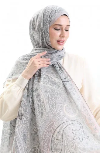 Châle En Coton à Motifs Karade 82001-11 Pinky 82001-11