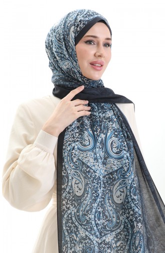 شال أزرق كحلي 82003-06