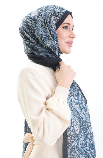 شال أزرق كحلي 82003-06