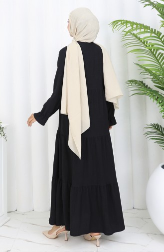 Black İslamitische Jurk 6999-04