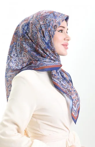 Ethnic Pattern Soft Scarf 90201-06 Saks 90201-06