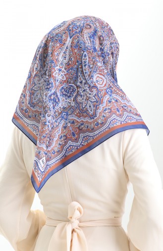 Saks-Blau Kopftuch 90201-06