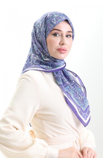 Purple Hoofddoek 90201-07