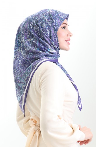 Purple Hoofddoek 90201-07