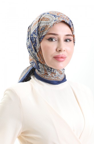 وشاح أزرق كحلي 81093-02