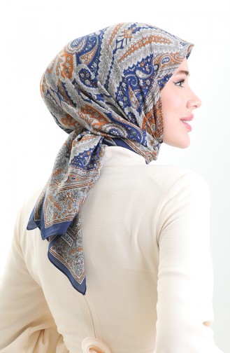 وشاح أزرق كحلي 81093-02