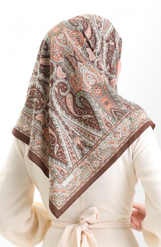 Echarpe Couleur Brun 81093-03