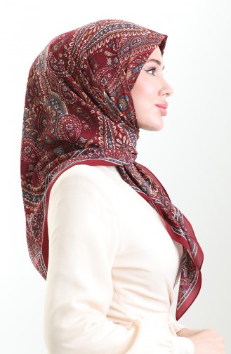 Echarpe Bordeaux 81093-05