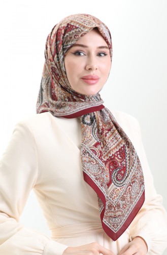 Claret Red Scarf 81093-07
