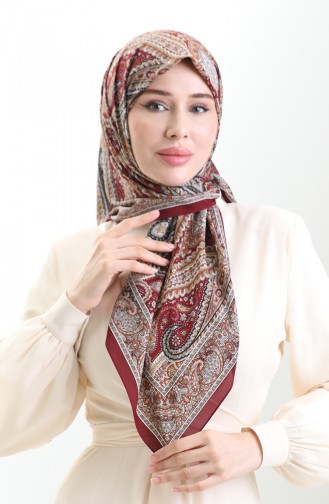 Claret Red Scarf 81093-07