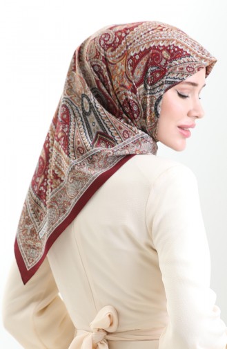 Claret Red Scarf 81093-07