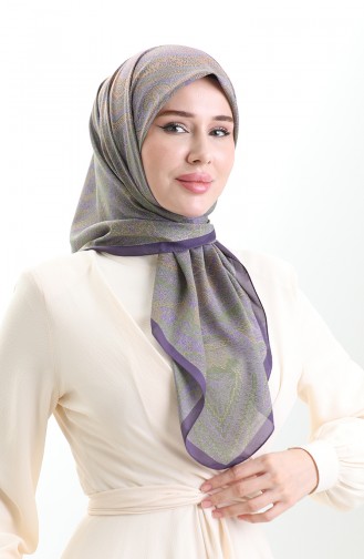 Lila Kopftuch 81095-01