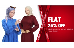 25 % Rabatt auf das 2. Produkt