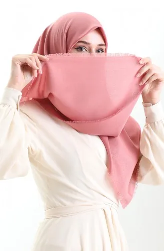 وشاح جاكار قطني 90199-02 وردي مغبر 90199-02