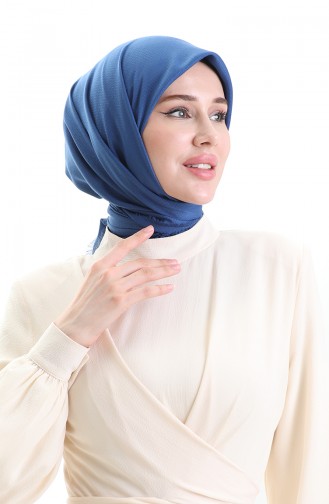 Saks-Blau Kopftuch 90199-04
