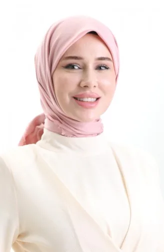 Cotton Jacquard Scarf 90199-05 Powder 90199-05