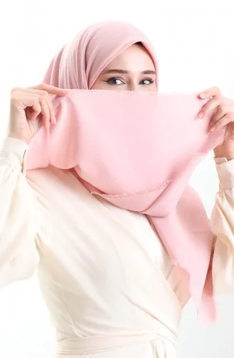 Cotton Jacquard Scarf 90199-05 Powder 90199-05