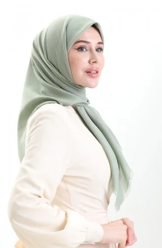 وشاح جاكار قطني 90199-07 أخضر لوزي 90199-07