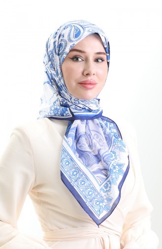 Indigo Kopftuch 90200-01