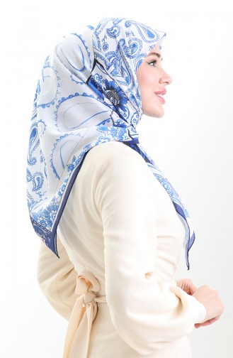 Indigo Kopftuch 90200-01