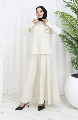 Beige Anzüge 2088-04