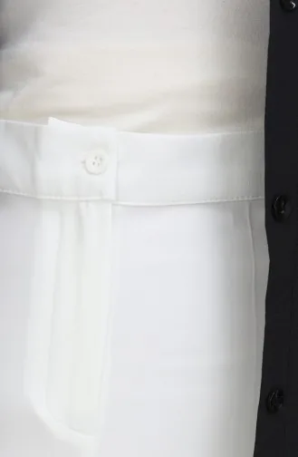 Gerade Hose 1154-05 Weiss 1154-05