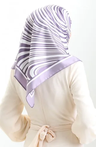 Dijital Rayon Eşarp 70301-01 Lila
