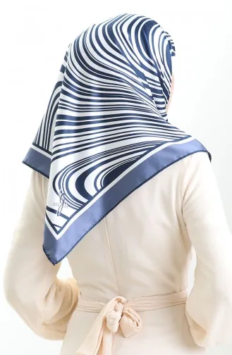 Digital Rayon Scarf 70301-08 Indigo 70301-08