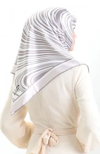 Dijital Rayon Eşarp 70301-09 Vizon Pudra