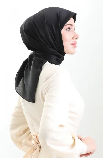 وشاح شيفون جان جان 70311-01 أسود 70311-01