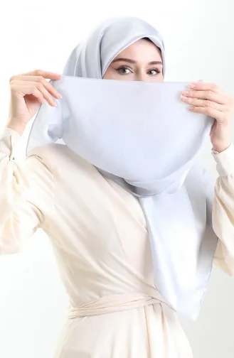 Jan Jan Chiffonschal 70311-02 Silbergrau 70311-02